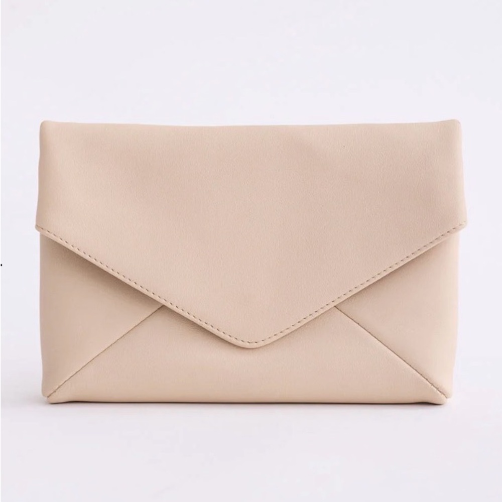 The Horse Stella Envelope Clutch - Oat (with box)